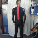 3/2 Surf suit with red detail